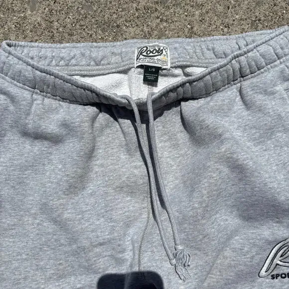Roots College Logo Grey Sweatpants - Picture 3 of 3